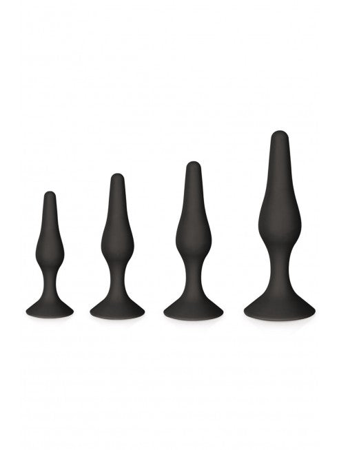 Set de 4 plugs anal