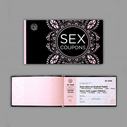 Carnet de coupons sexy