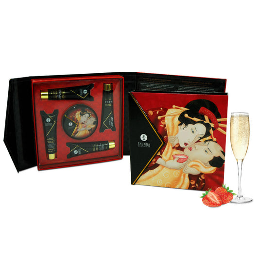 Coffret Secret de Geisha Vin Pétillant À La Fraise