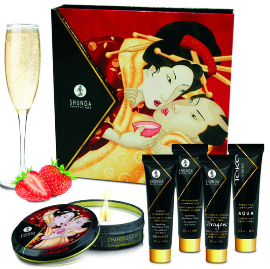 Coffret Secret de Geisha Vin Pétillant À La Fraise