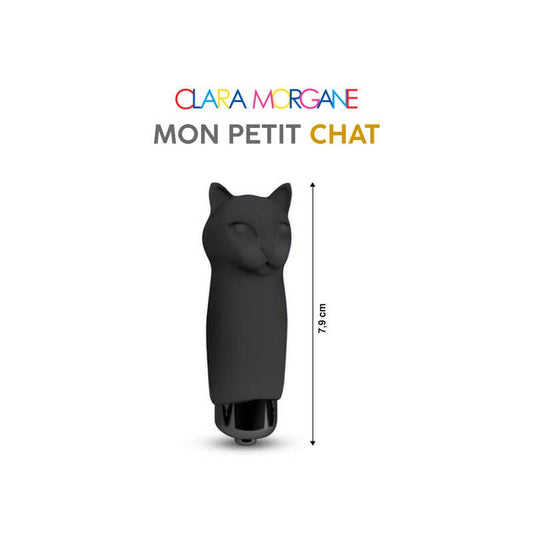 Mini vibromasseur Mon petit chat - Noir