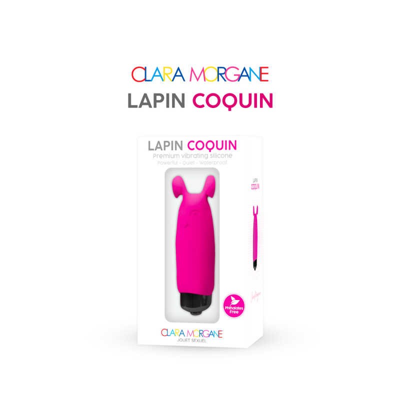 Mini vibromasseur Lapin Coquin - Rose