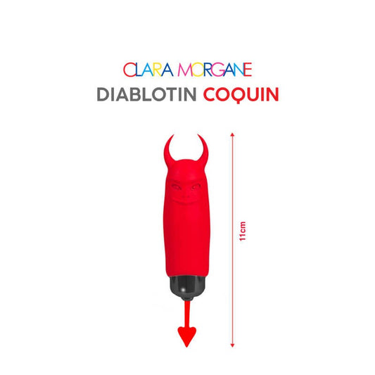 Mini vibromasseur Diablotin Coquin - Rouge