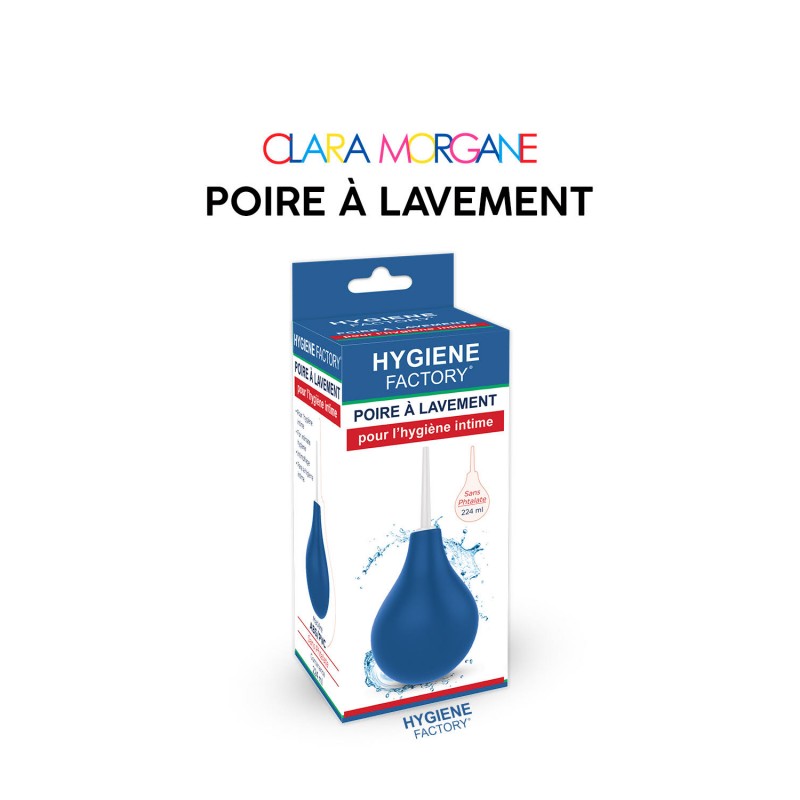 Poire à lavement - Bleu