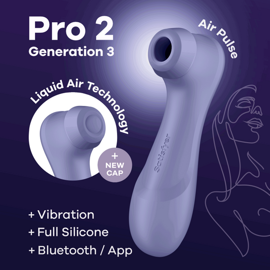 Pro 2 Génération 3 - Connect App et vibration - Lila