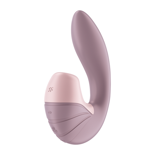 Vibromasseur Point G Avec Stimulateur Clitoris Supernova Rose